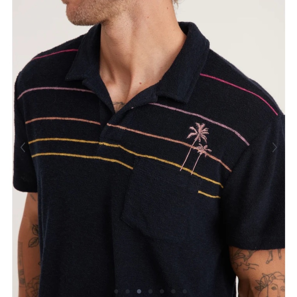 Marine Layer Terry Out Polo in great condition